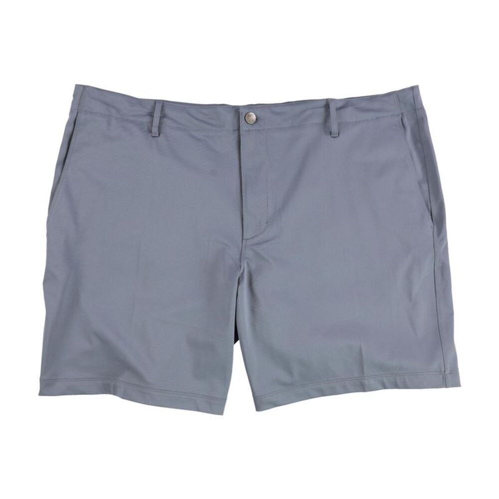 Kahala Mens Solid Casual Bermuda Shorts, Blue, 32, DM